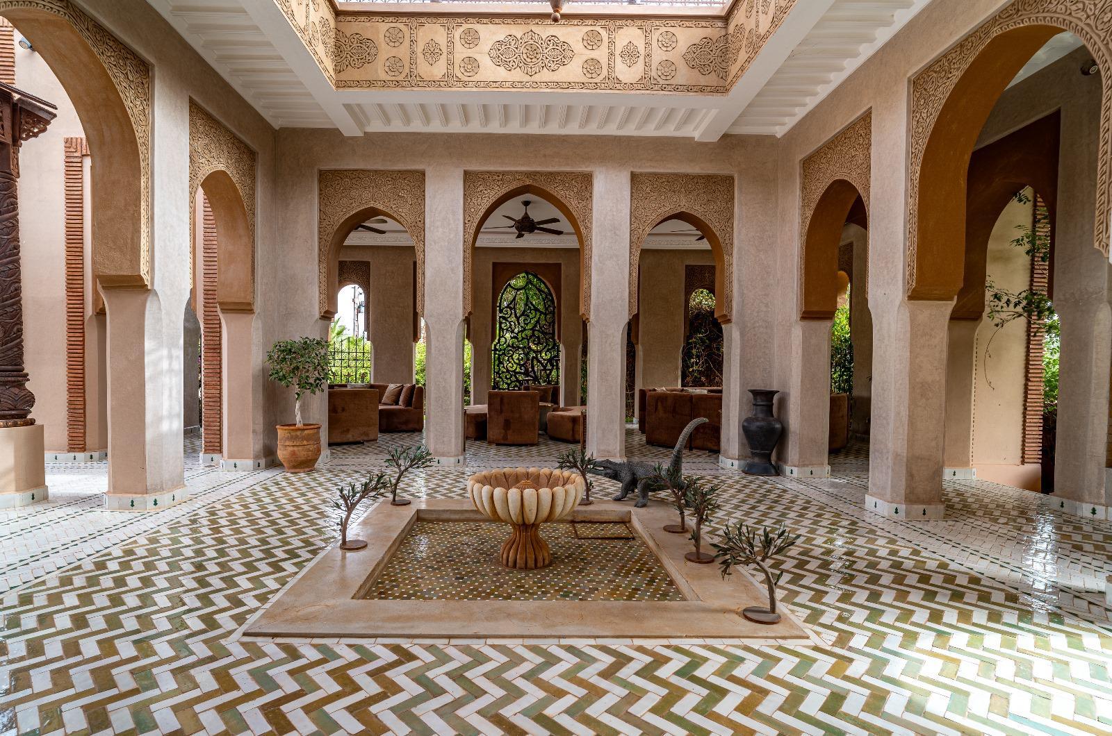 Réservation d'une villa de luxe à Marrakech